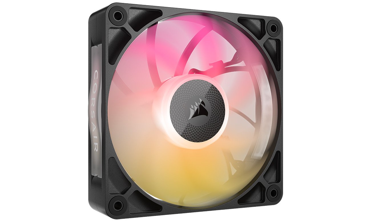Wentylator do komputera Corsair iCUE LINK RX120 MAX RGB PWM Black 120 mm