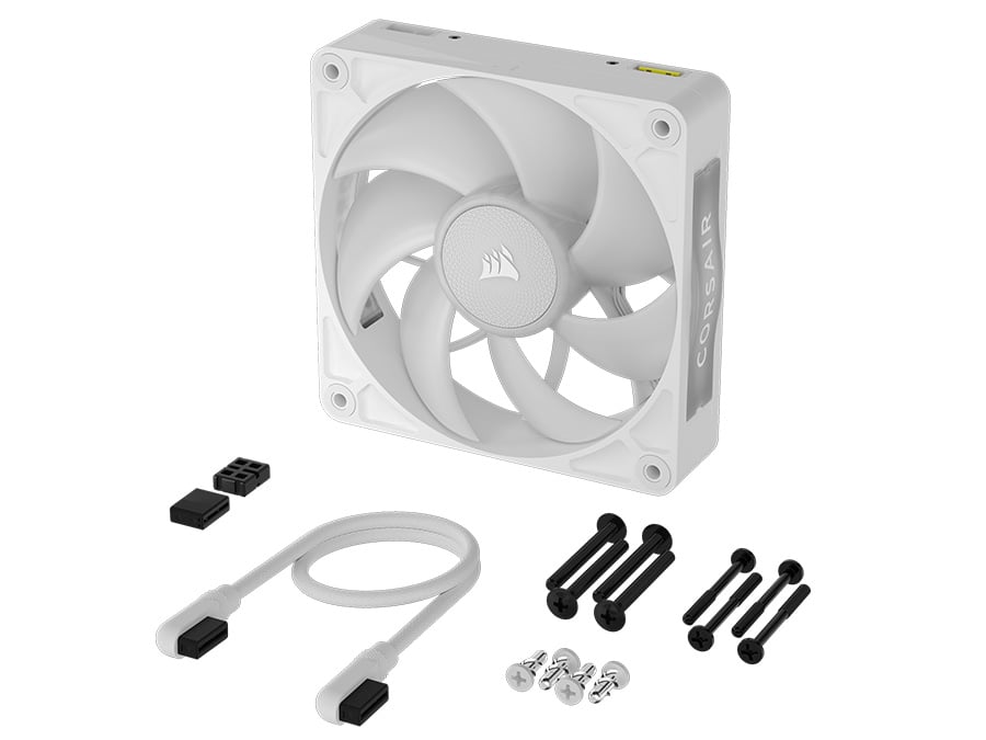 Wentylator do komputera Corsair iCUE LINK RX120 MAX RGB PWM White 120 mm