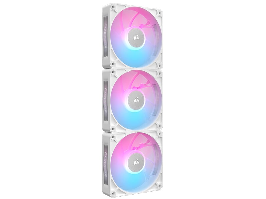 Wentylatory Corsair iCUE LINK RX120 MAX RGB PWM White 3x120 mm