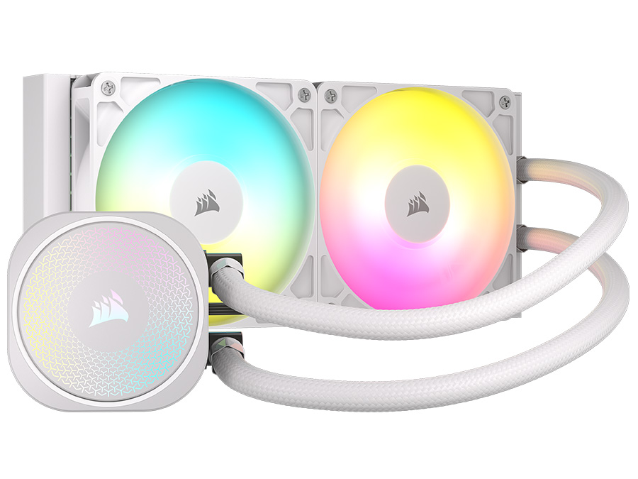 Chłodzenie wodne Corsair NAUTILUS 240 RS ARGB White 2x120mm