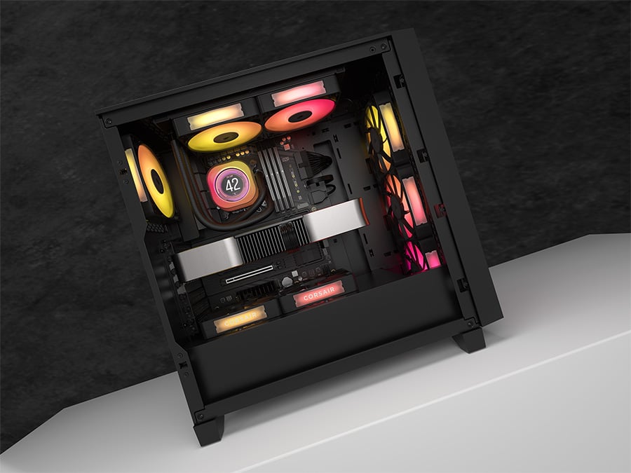 Chłodzenie wodne Corsair iCUE LINK TITAN 240 RX LCD 2x120mm