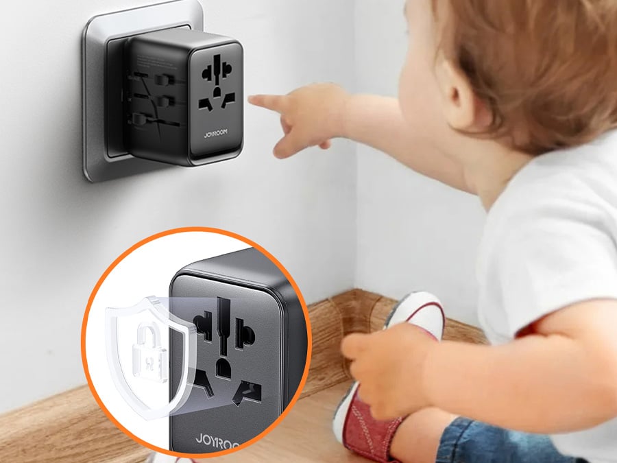 Adapter podróżny Joyroom JR-TCW01 uniwersalny 17 W