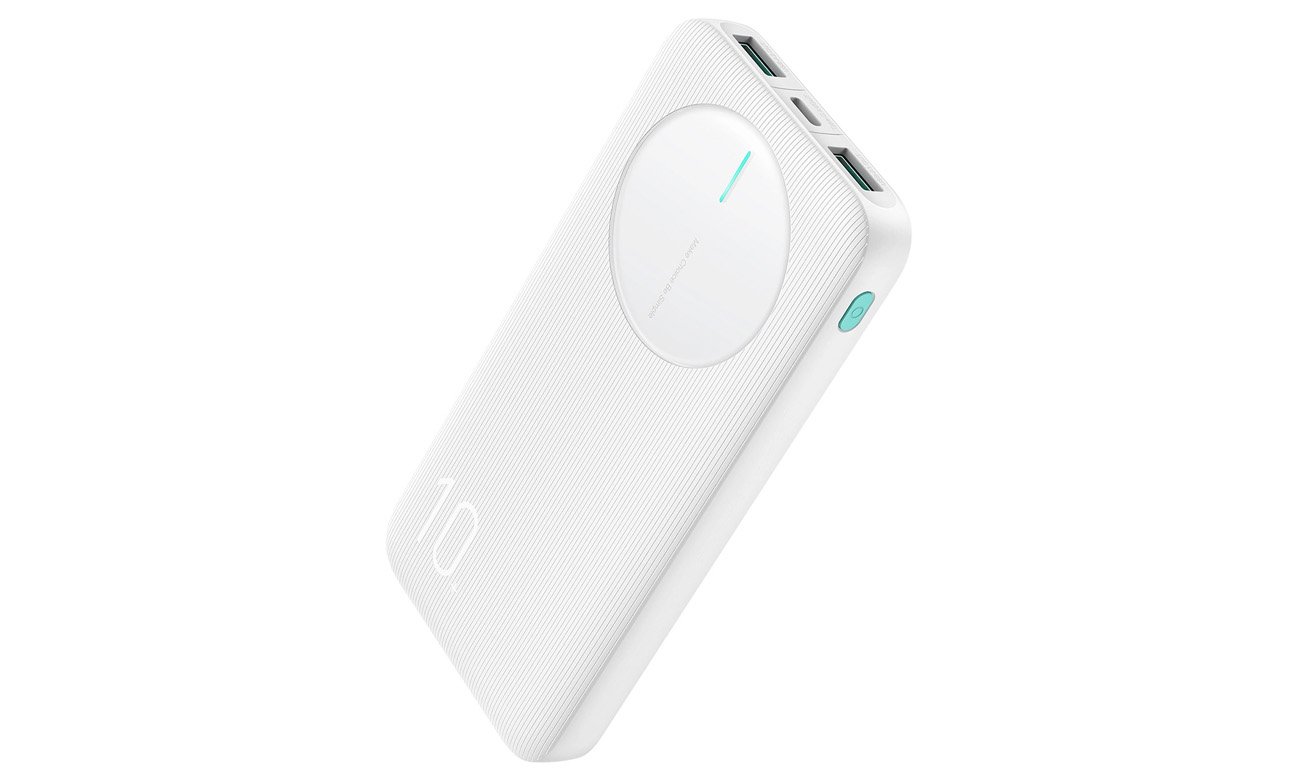 Powerbank Joyroom JR-PBF12 10000mAh 2.4A 2x USB-A 1x USB-C - czarny
