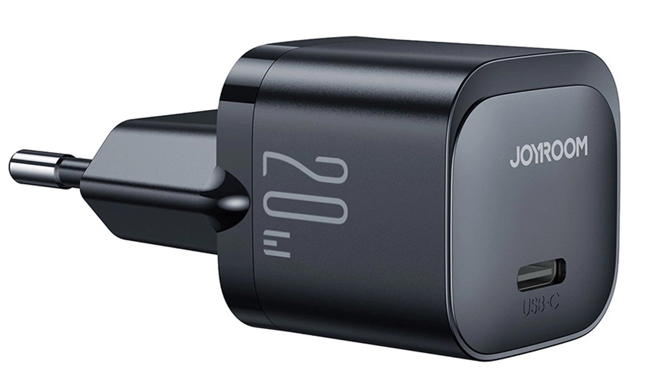 Mini ładowarka USB C 20W PD Joyroom JR-TCF02 - czarna