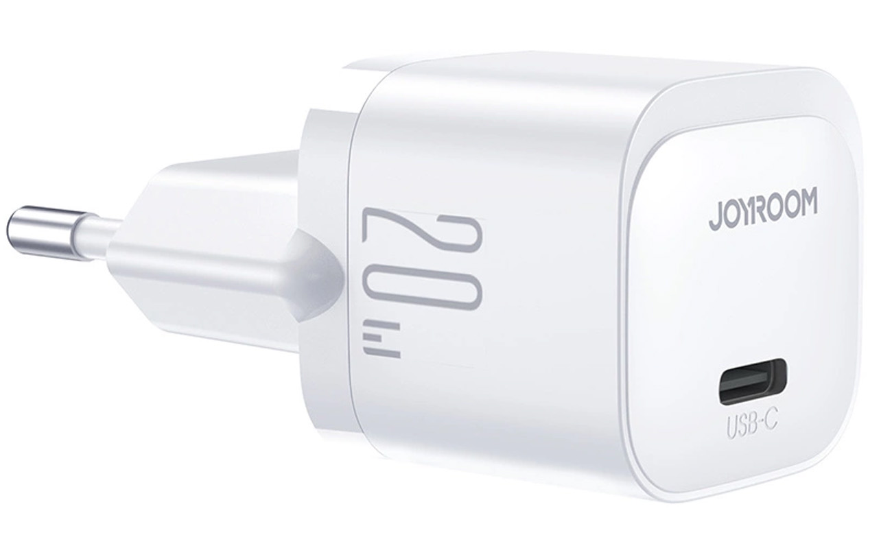 Mini ładowarka USB C 20W PD Joyroom JR-TCF02 - biała