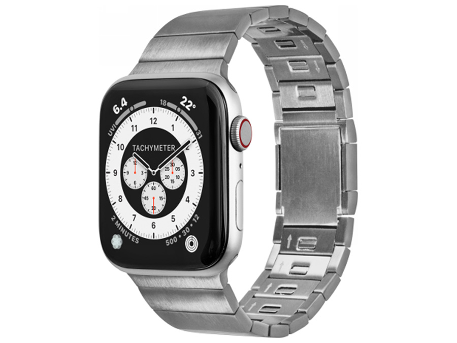Bransoleta Laut LINK 2.0 do Apple Watch 42/44/45/49 mm silver