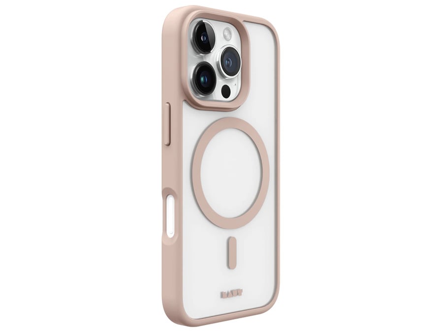 Etui Laut Huex Protect do iPhone 16 Pro Max MagSafe beige gold