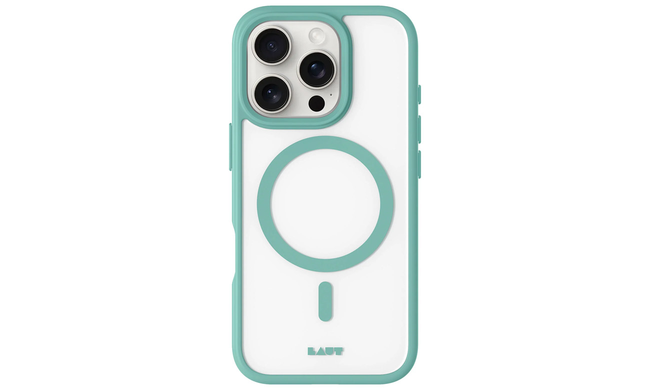 Etui Laut Huex Protect do iPhone 16 Pro Max MagSafe slit green