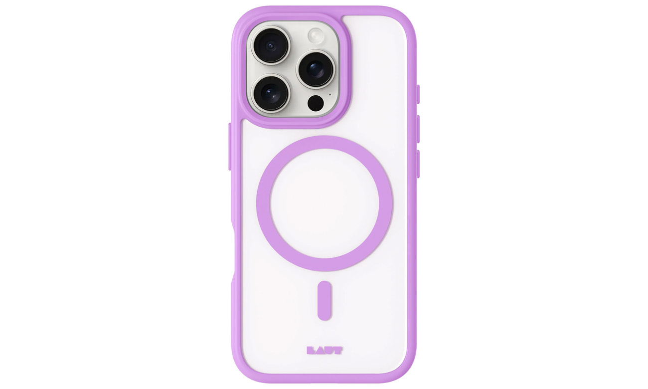 Etui Laut Huex Protect do iPhone 16 Pro Max MagSafe bright pink