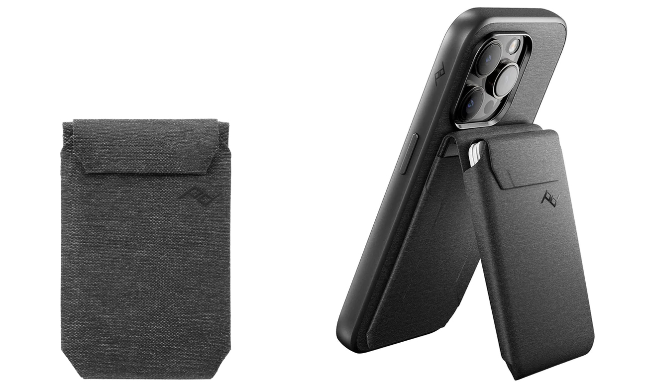 Peak Design Wallet Stand MagSafe charcoal Etui i obudowy na smartfony