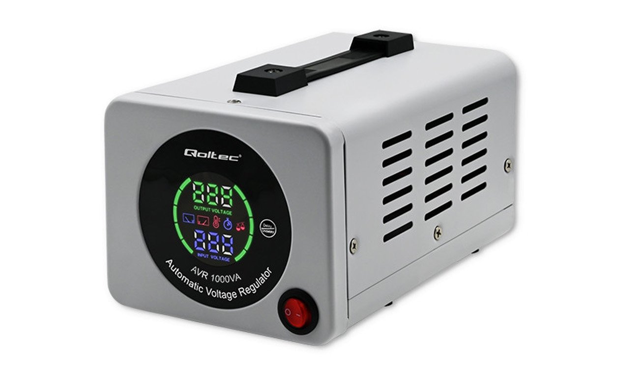 Automatyczny stabilizator napięcia Qoltec AVR 1000VA