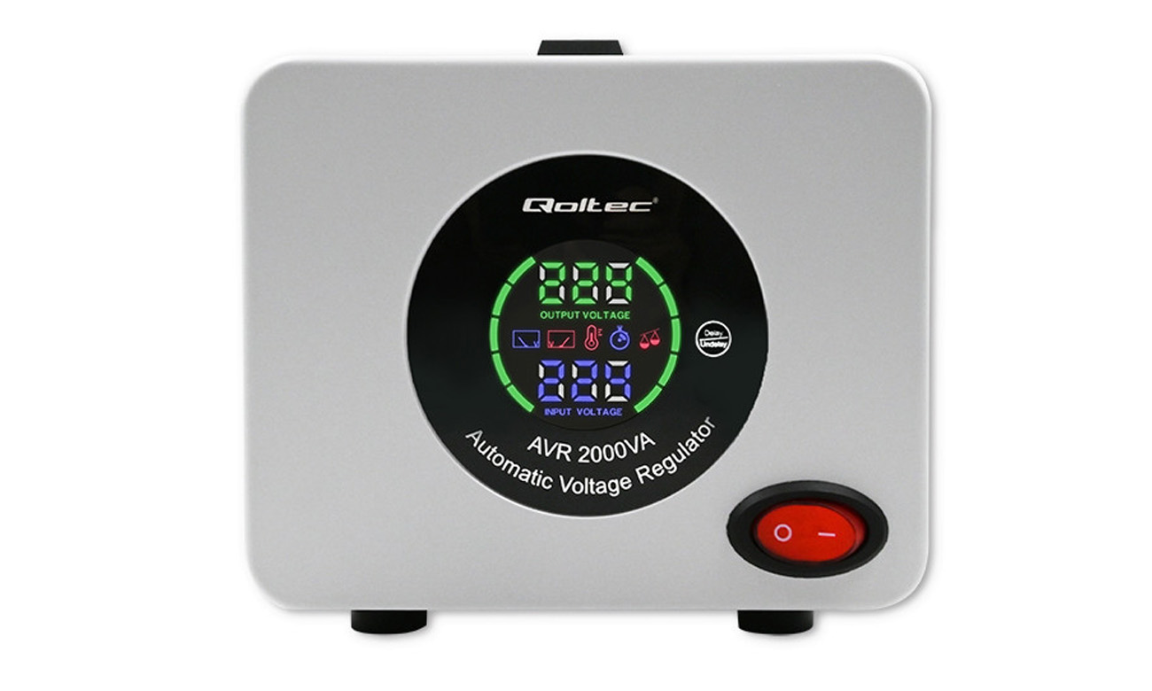 Automatyczny stabilizator napięcia Qoltec AVR 2000VA