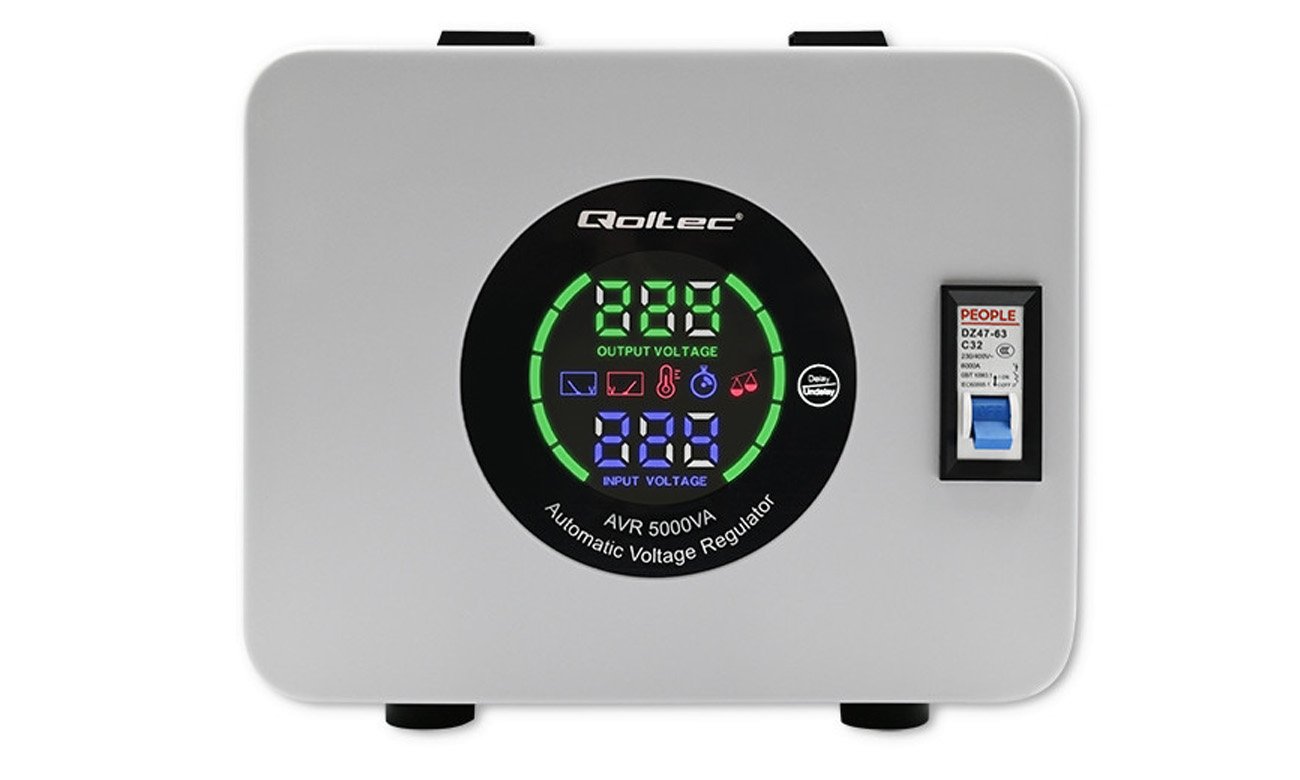 Automatyczny stabilizator napięcia Qoltec AVR 5000VA