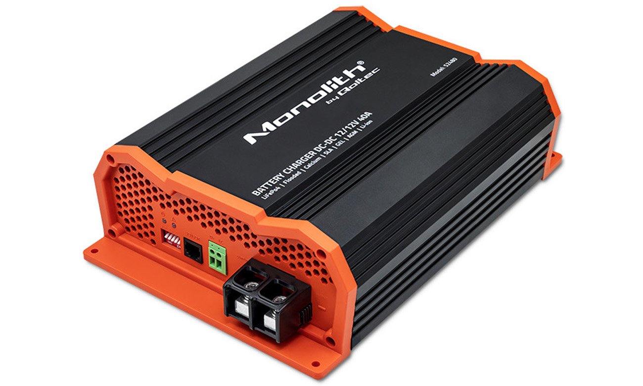 Qoltec Ładowarka LiFePO4 AGM GEL 12V - 12V 40A 500W