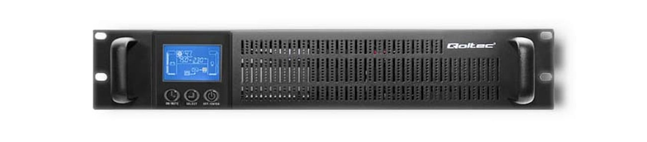Zasilacz awaryjny Qoltec UPS RACK 2KVA 1600 W LCD