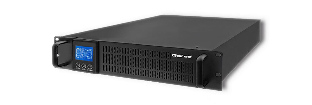 Zasilacz awaryjny Qoltec UPS RACK 2KVA 1600 W LCD