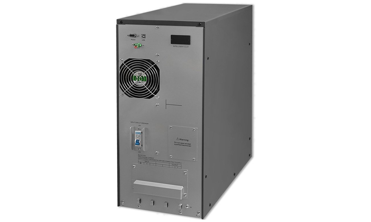 Zasilacz awaryjny Qoltec Pure Sine Wave (6kVA/4.8kW, LCD, USB)