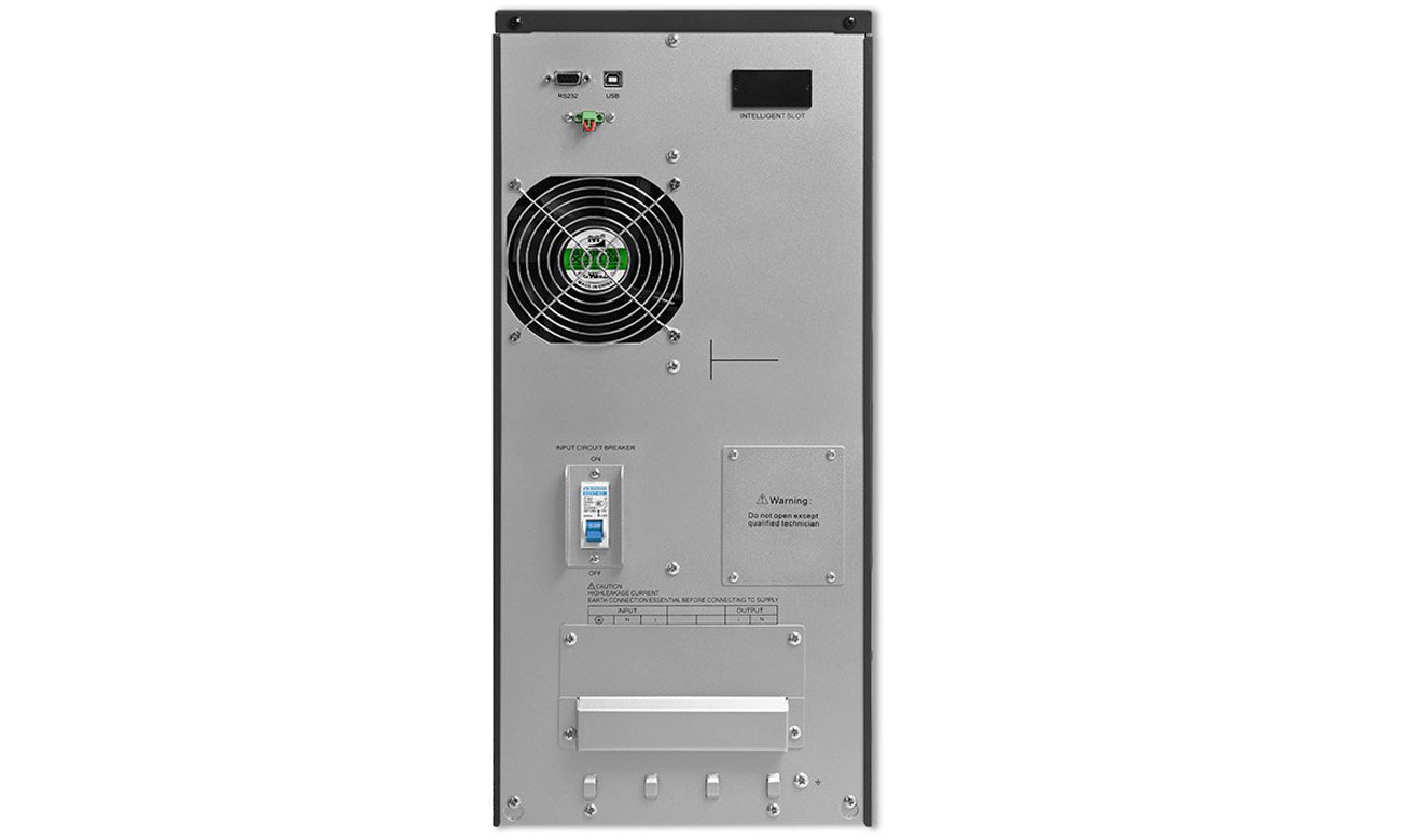 Zasilacz awaryjny Qoltec Pure Sine Wave (6kVA/4.8kW, LCD, USB)