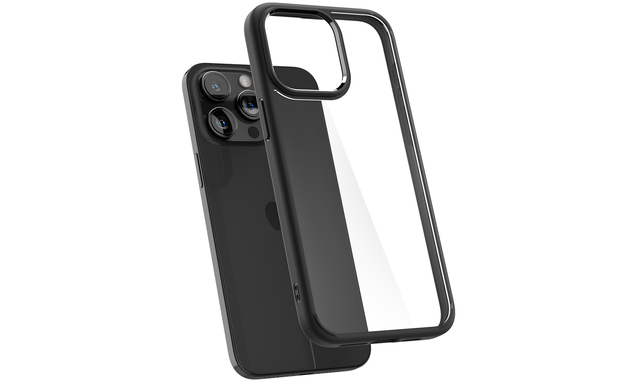 Spigen Ultra Hybrid do iPhone 15 Pro Max matte black