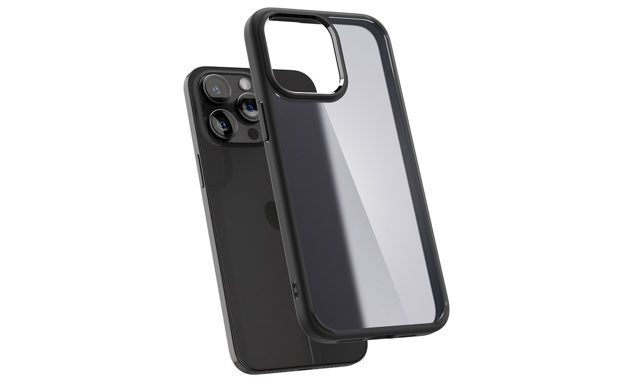 Spigen Ultra Hybrid für iPhone 15 Pro frost black