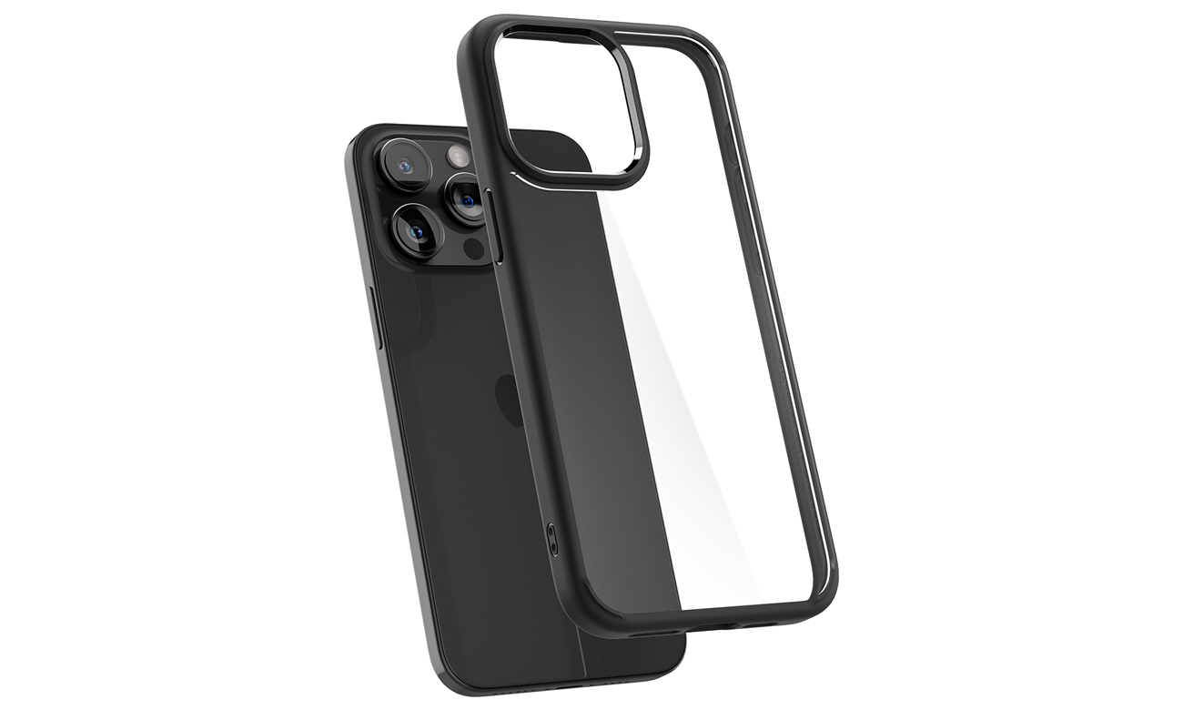 Spigen Ultra Hybrid do iPhone 15 Pro matte black