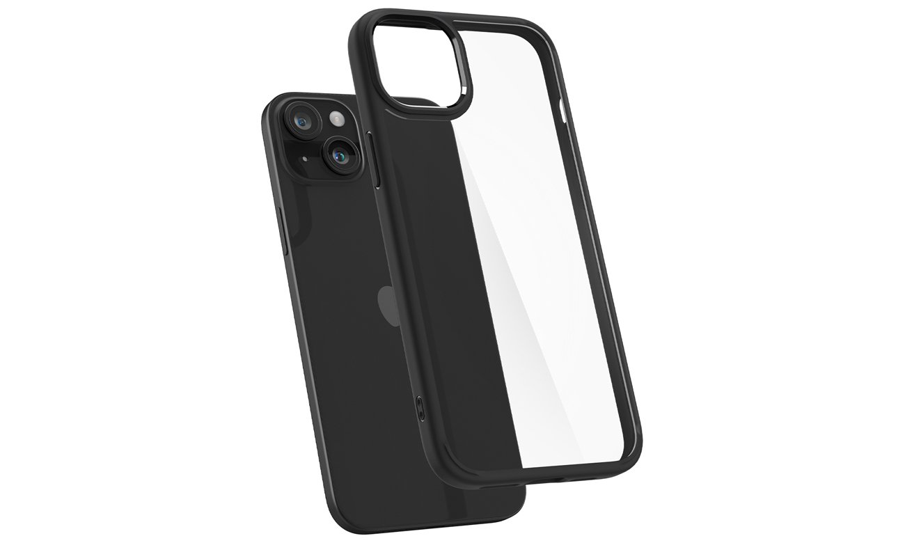 Spigen Ultra Hybrid für iPhone 15 matte black