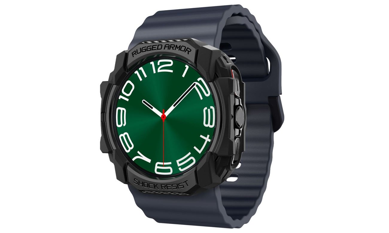 Spigen Rugged Armor do Galaxy Watch Ultra (47 mm) black