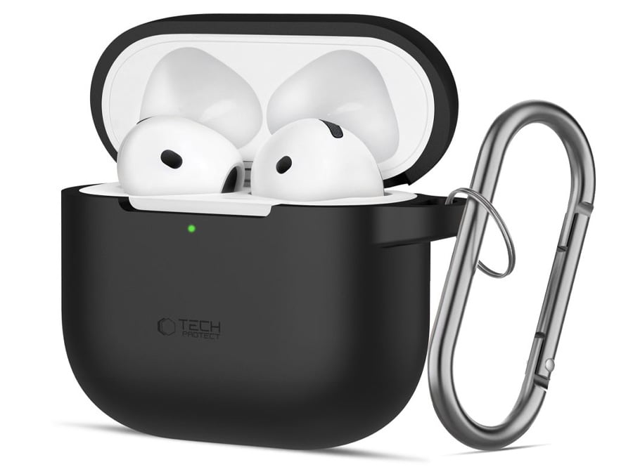 Silicone Hook do Apple AirPods 4. generacji Black
