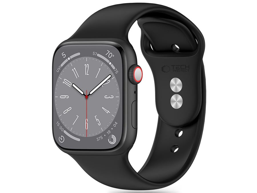Tech-Protect pasek Silicone do Apple Watch 40/41/42 mm Black