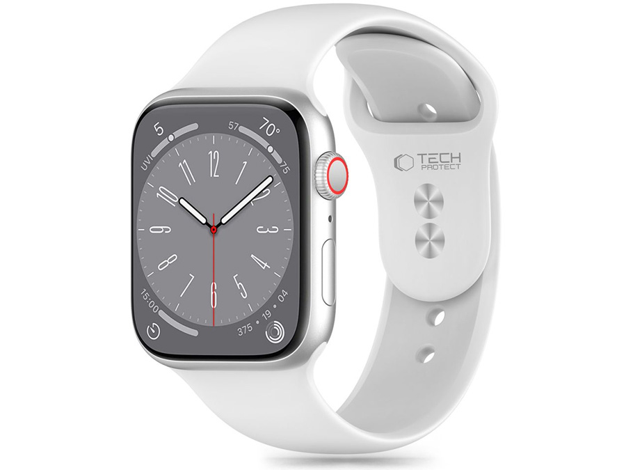 Tech-Protect pasek Silicone do Apple Watch 40/41/42 mm White