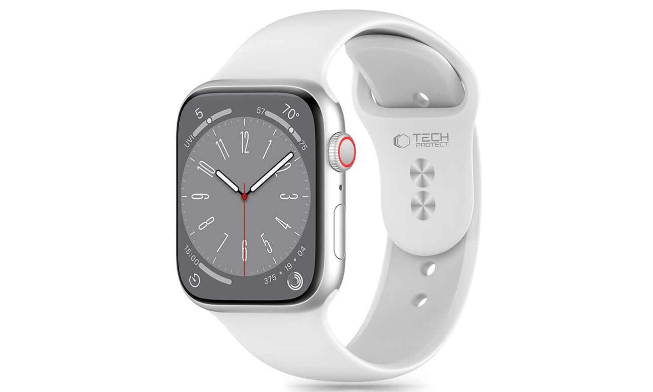 Tech-Protect pasek Silicone do Apple Watch 40/41/42 mm White