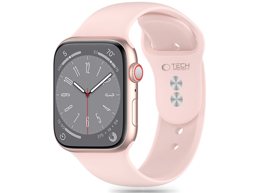 Tech-Protect pasek Silicone do Apple Watch 40/41/42 mm Light Pink