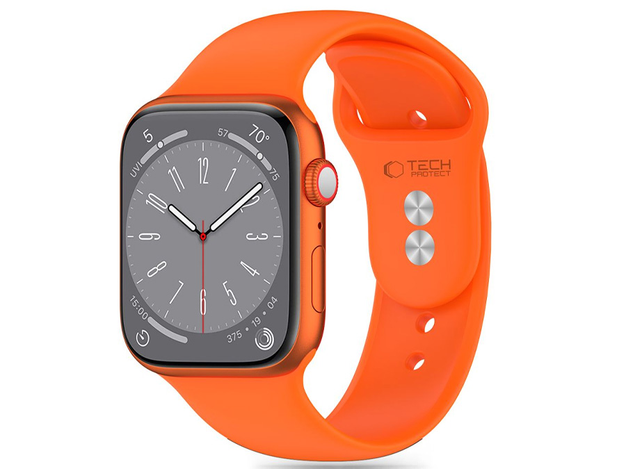 Tech-Protect pasek Silicone do Apple Watch 40/41/42 mm Bright Orange