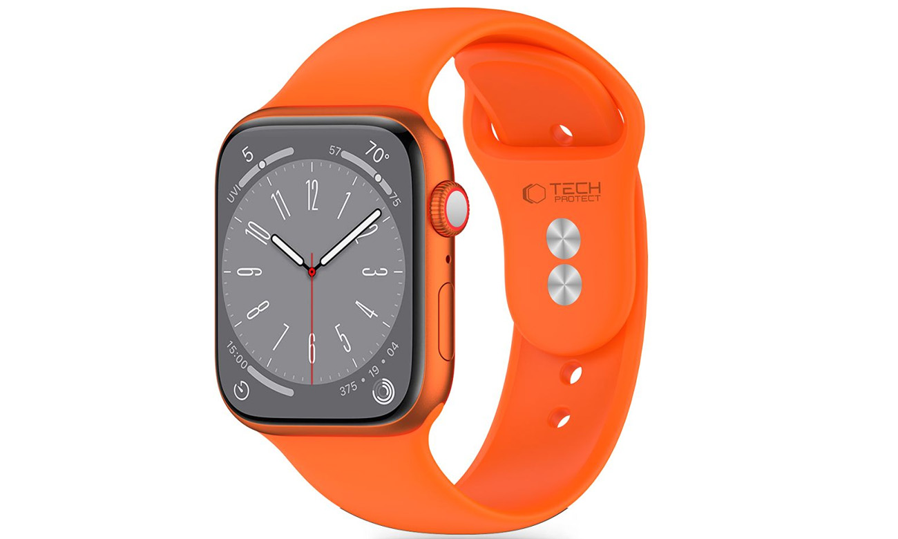 Tech-Protect pasek Silicone do Apple Watch 40/41/42 mm Bright Orange