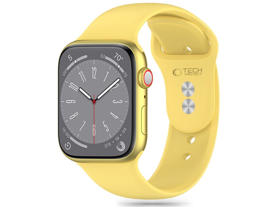 Tech-Protect pasek Silicone do Apple Watch 40/41/42 mm Canary Yellow