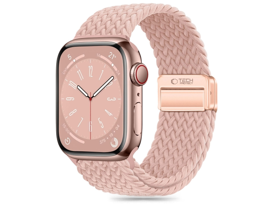 Tech-Protect pasek Nylonmag do Apple Watch 40/41/42 mm Dusty Rose