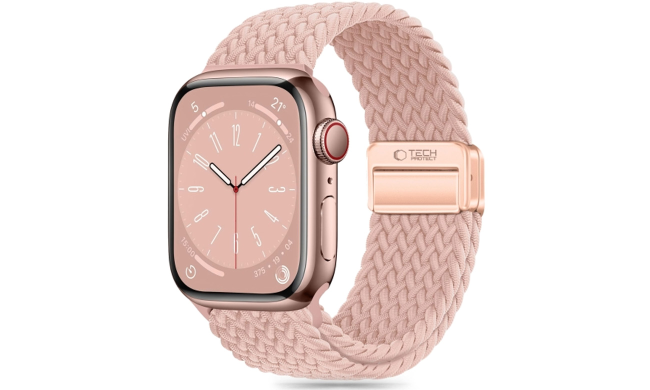 Tech-Protect pasek Nylonmag do Apple Watch 40/41/42 mm Dusty Rose
