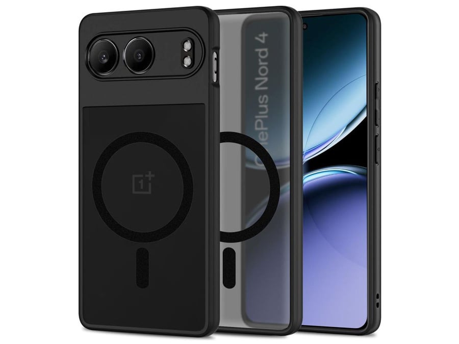 Etui Tech-Protect Magmat Magsafe do Oneplus Nord 4 Matte Black