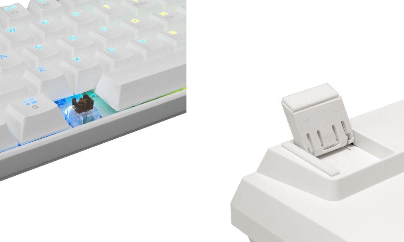 Klawatura gamingowa WhiteShark SHINOBI (Outemu Brown) - Czarna