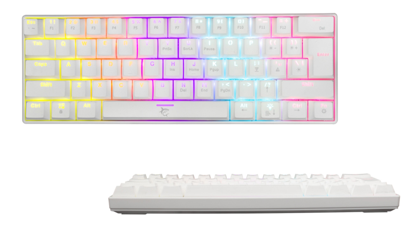 Klawatura gamingowa WhiteShark SHINOBI (Outemu Brown) - Czarna