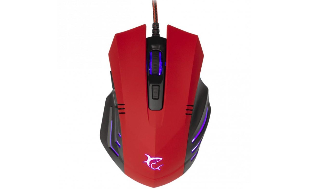 Mysz gamingowa WhiteShark Hannibal 2 czerwona