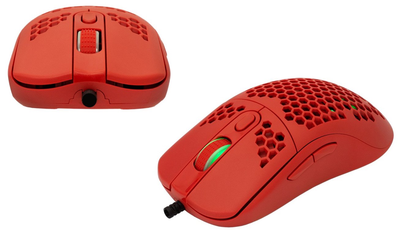 Mysz gamingowa WhiteShark GALAHAD-R czerwona