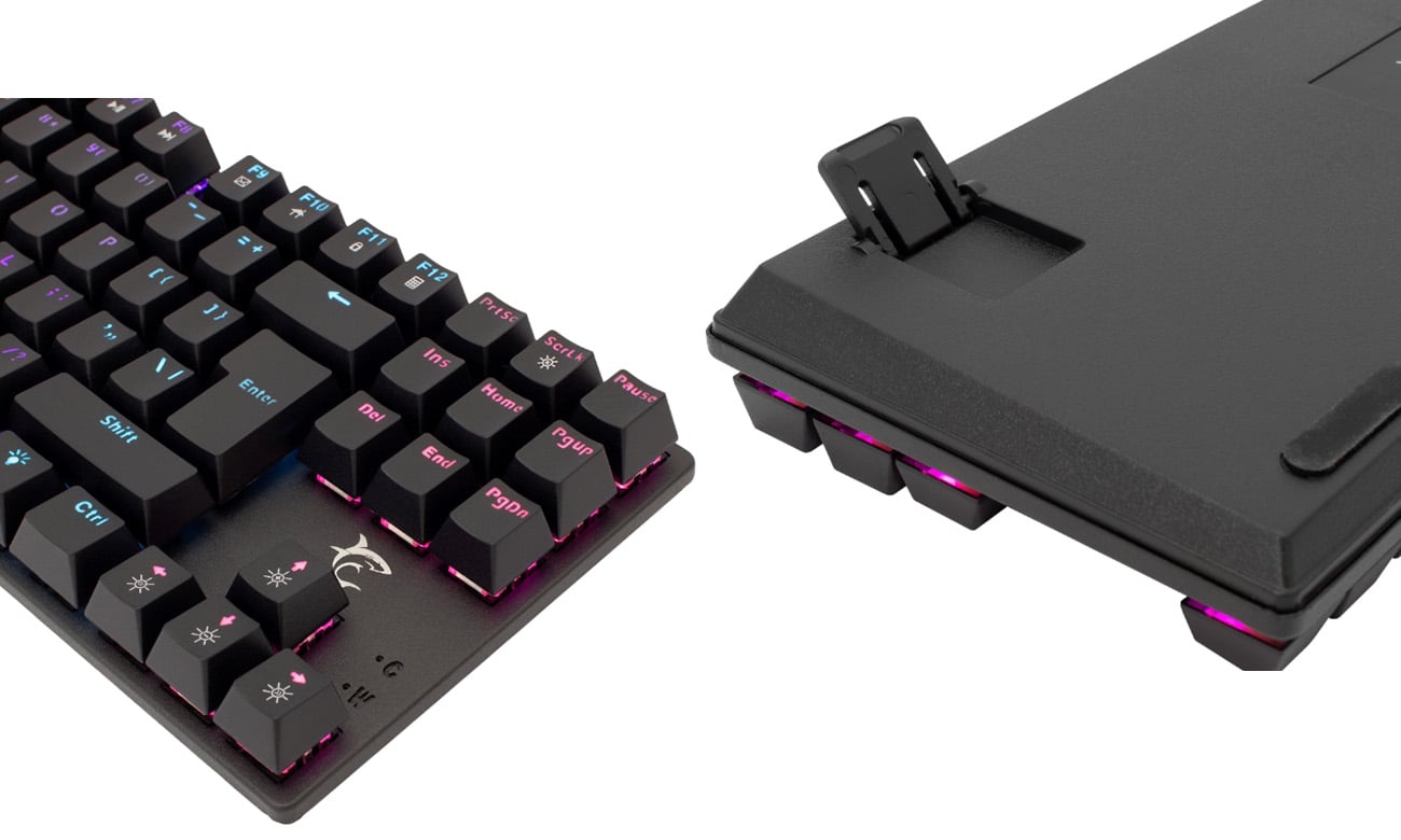 Klawatura gamingowa WhiteShark COMMANDOS (Outemu Blue) - Czarna