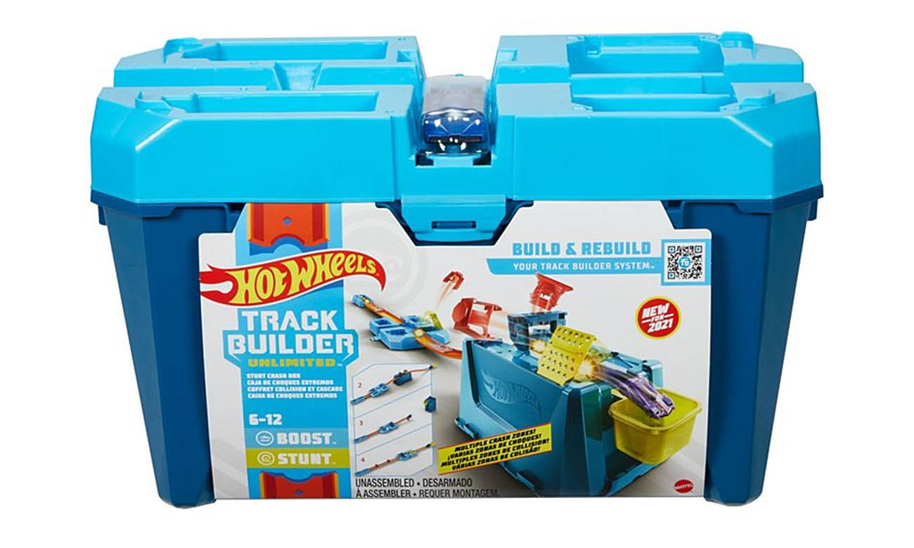 Hot Wheels Track Builder Kaskaderskie kraksy GVG09