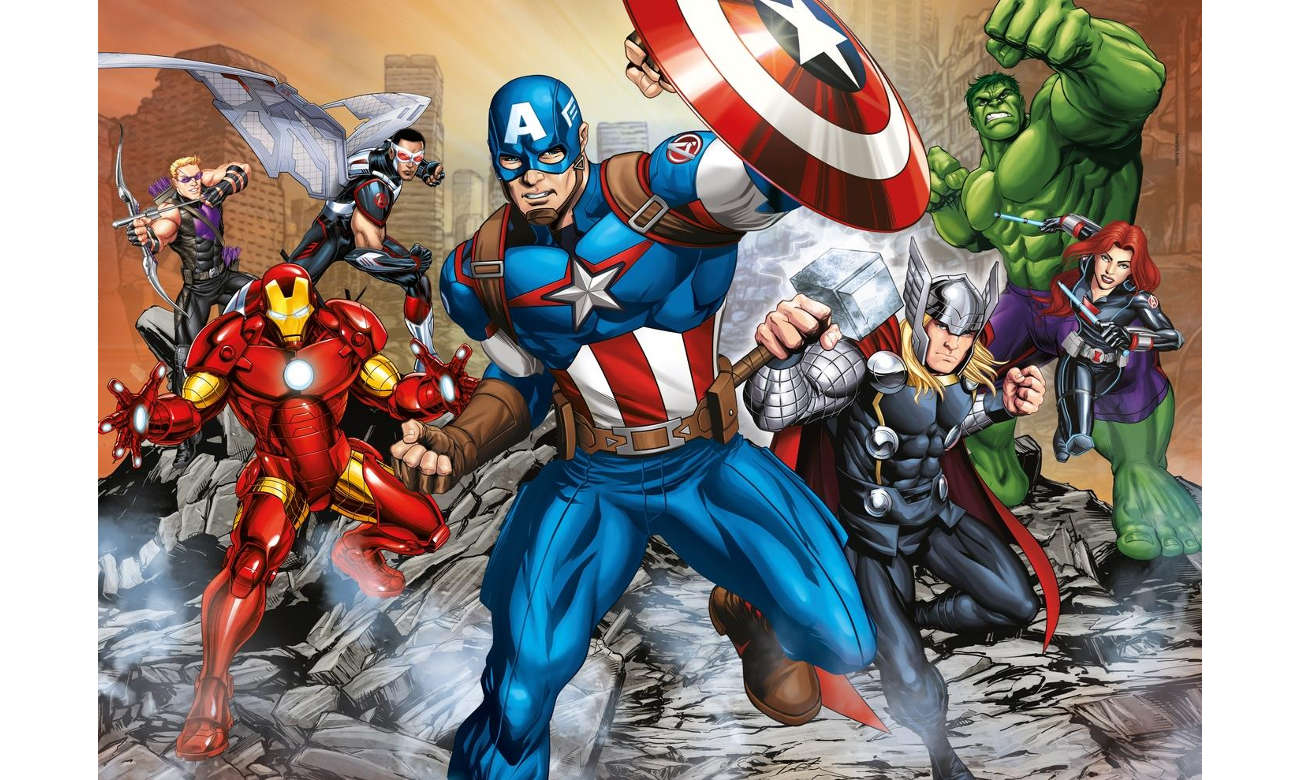 Clementoni Puzzle Disney Maxi Super Kolor The Avengers 104 el. 23985