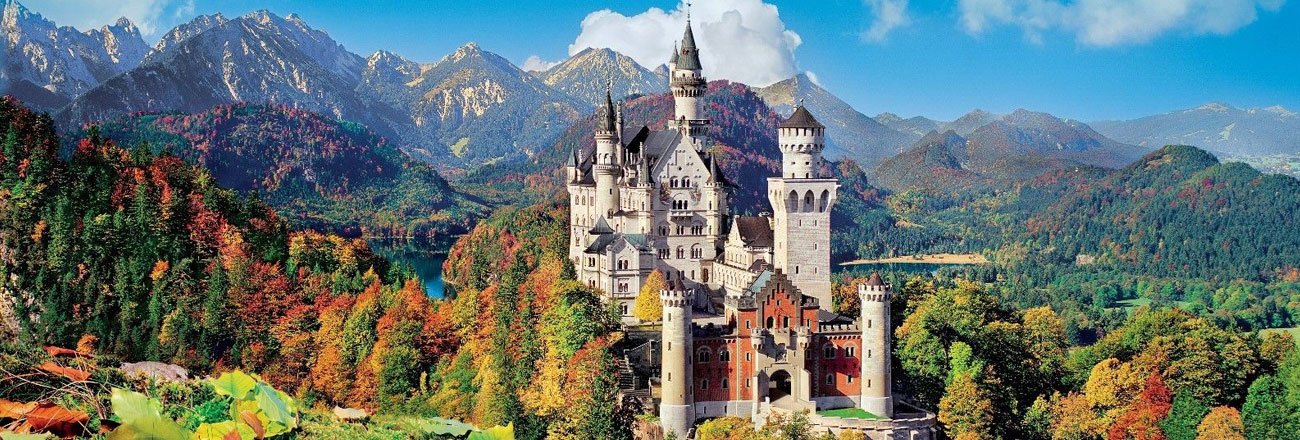 Puzzle Clementoni Panorama HQ Neuschwanstein 39438
