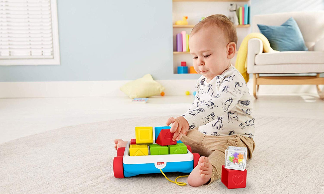 Klocki aktywizujące do ciągnięcia Fisher-Price GJW10