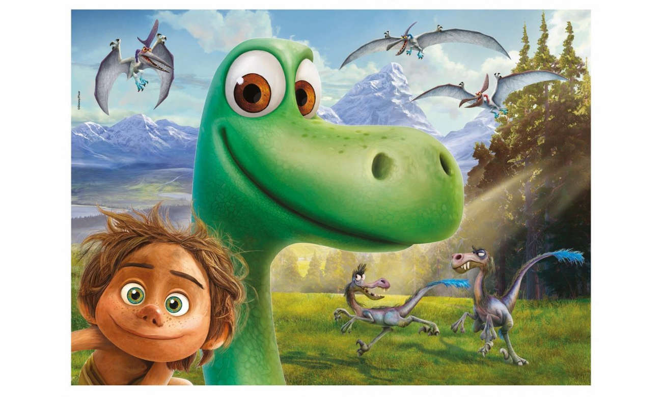 Lisciani Giochi Disney Dwustronne Maxi 35 el. Dobry Dinozaur 304-52820