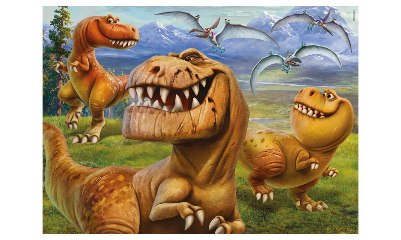 Lisciani Giochi Disney Dwustronne Maxi 108 el. Dobry Dinozaur 3304-52837