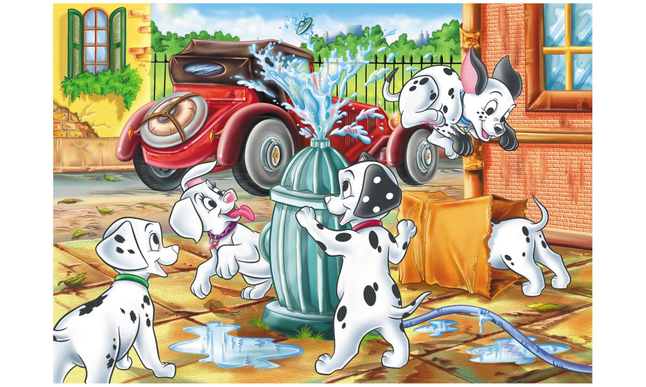 Puzzle Lisciani Giochi Disney dwustronne Maxi 101 Dalmatyńczyków